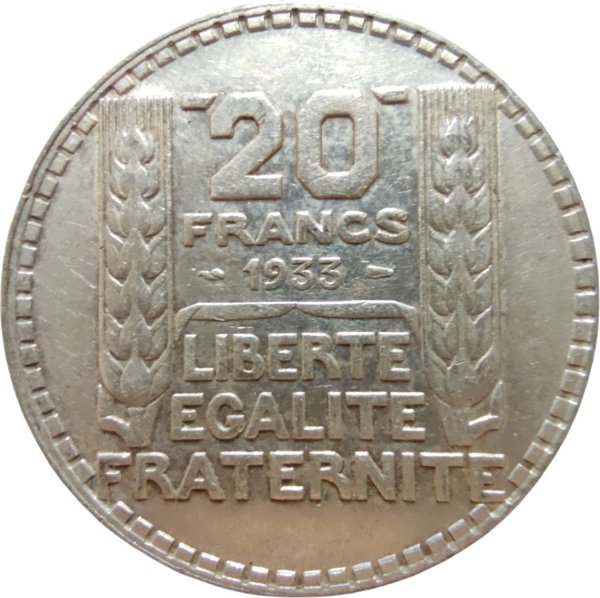 1933 FRANSA 20 FRANK ÇÇT