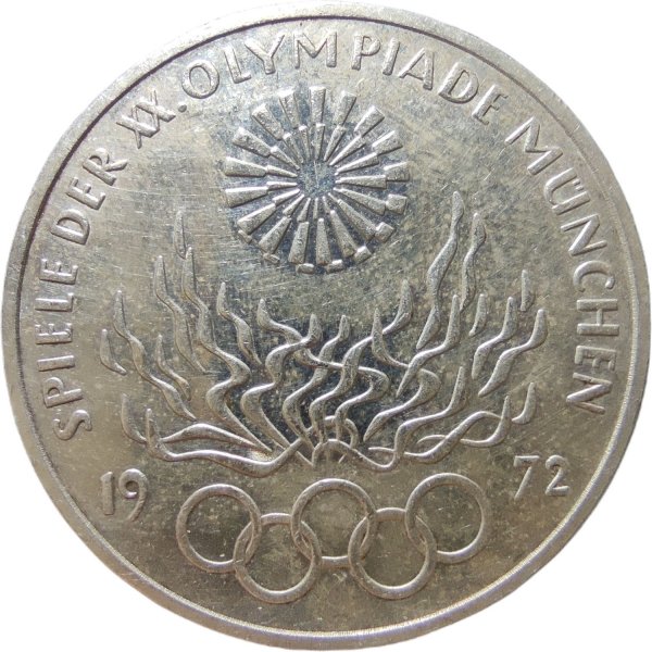 1972 ALMANYA 10 MARK ÇA