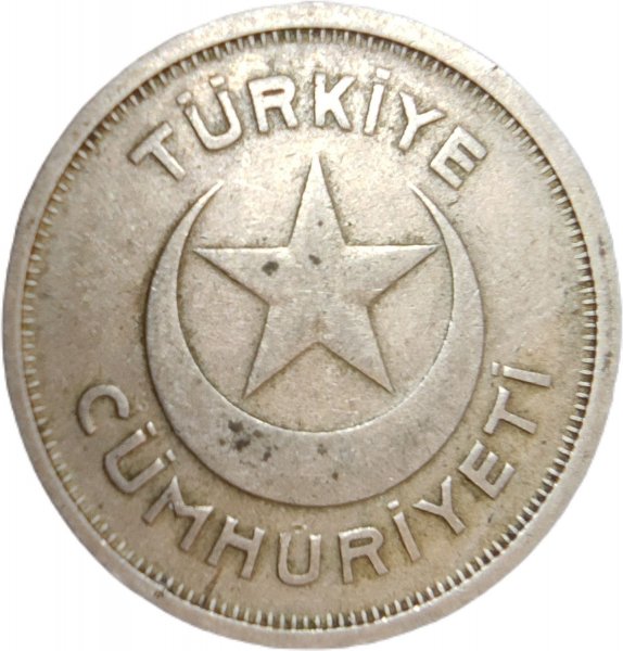 1935 TÜRKİYE CUMHURİYETİ 5 KURUŞ ÇÇT RR