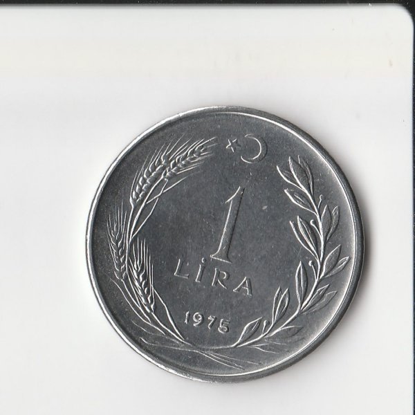 Türkiye Cumhuriyeti 1975 Yılı 1 lira