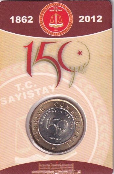 SAYIŞTAY'IN 150. YILI 1 TL ÖZEL KAPAMASINDA ÇİL