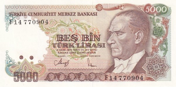 7.EMİSYON 5000 TL F14 ÇİL