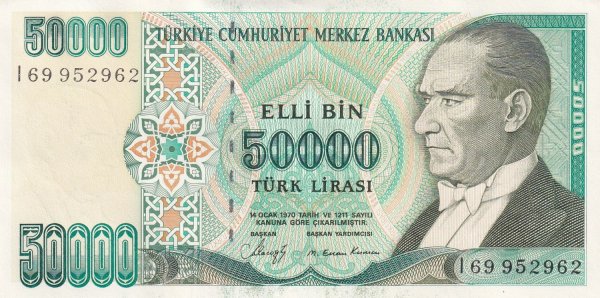 7.EMİSYON 50000 TL I69 ÇİL