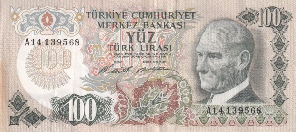 6.EMİSYON 100 TL A14 ÇOK ÇOK TEMİZ