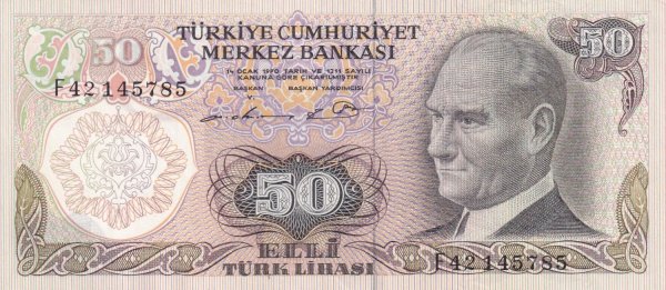 6.EMİSYON 50 TL F42 ÇİL