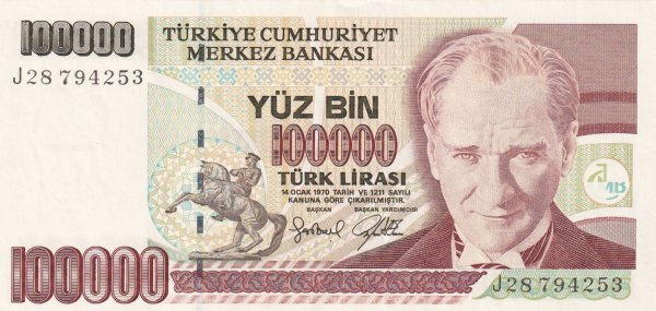 7.EMİSYON 100000 TL J28 ÇİL