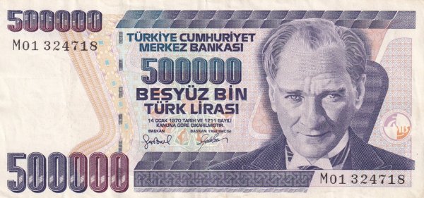 7.EMİSYON 500000 TL M01 ÇOK TEMİZ+