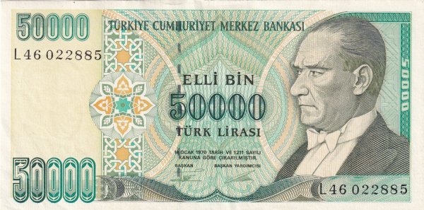 7.EMİSYON 50000 TL L46 ÇİL ALTI