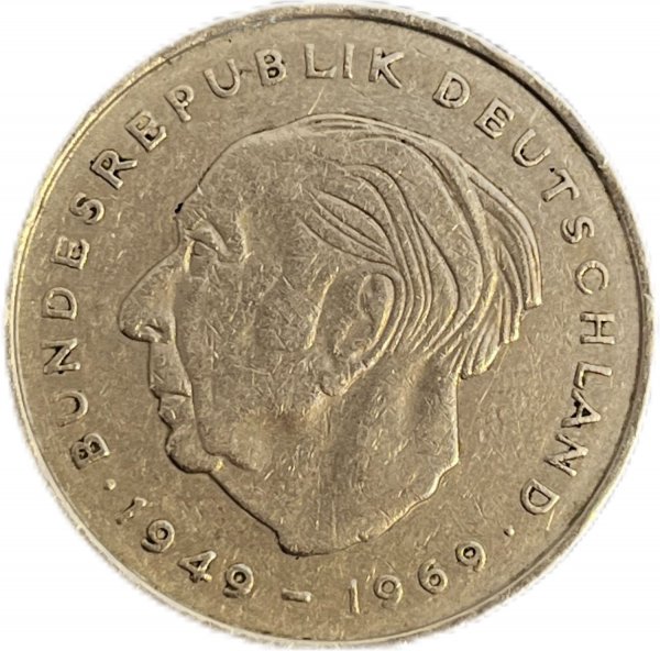 1974 ALMANYA 2 MARK BAKIR ÇÇT