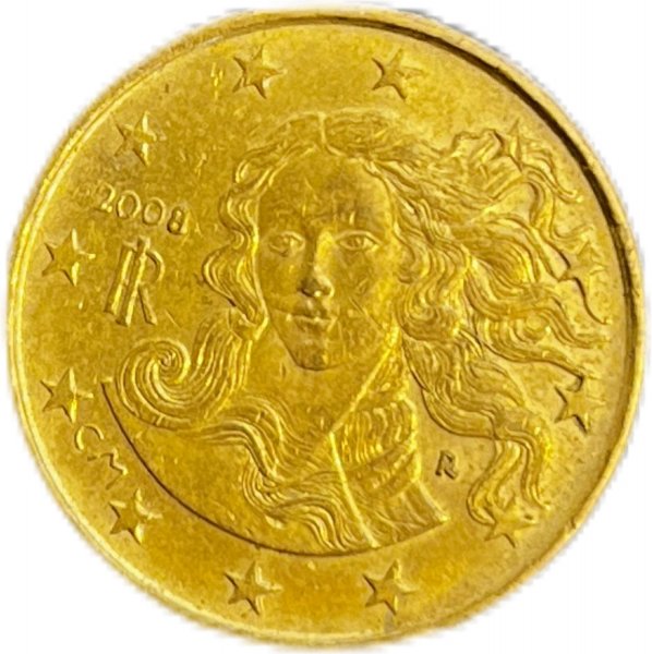 2008 İTALYA 10 EUROCENT ÇÇT