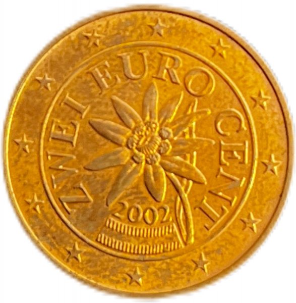 2002 AVUSTURYA 5 EUROCENT BAKIR ÇA