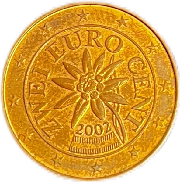 2002 AVUSTURYA 2 EUROCENT BAKIR ÇİL+