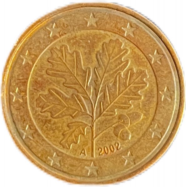 2002 ALMANYA 5 EUROCENT BAKIR  ÇA