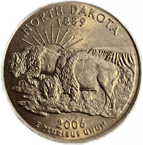 2006 AMERİKA 1/4 DOLLAR NİKEL ÇİL+