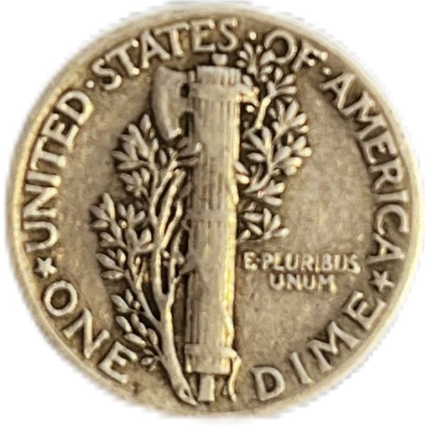 1944 AMERİKA 1 DIME NİKEL ÇT+