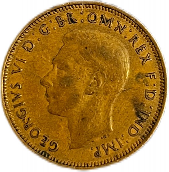 1944 AMERİKA 1/2 PENNY BRONZ ÇÇT