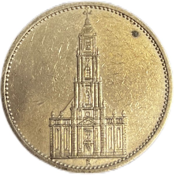 1935 ALMANYA 5 REICHSMARK GÜMÜŞ ÇÇT+