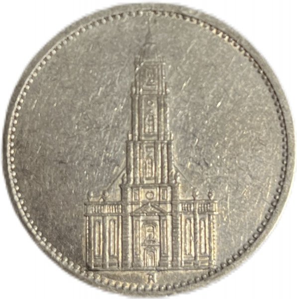 1934 ALMANYA 5 REICHSMARK GÜMÜŞ ÇÇT