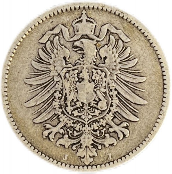 1875 ALMANYA 1 MARK GÜMÜŞ ÇÇT