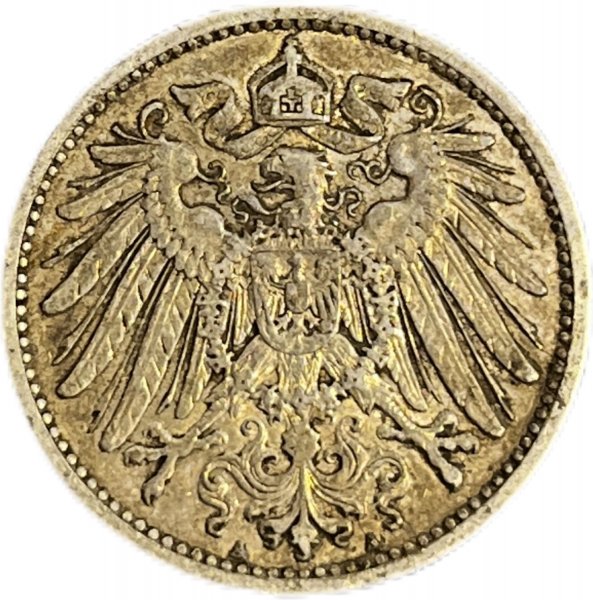 1906 ALMANYA 1 MARK GÜMÜŞ ÇÇT