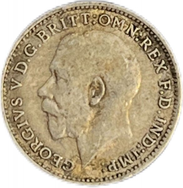 1921 BİRLEŞİK KRALLIK 3 PENCE GÜMÜŞ ÇÇT