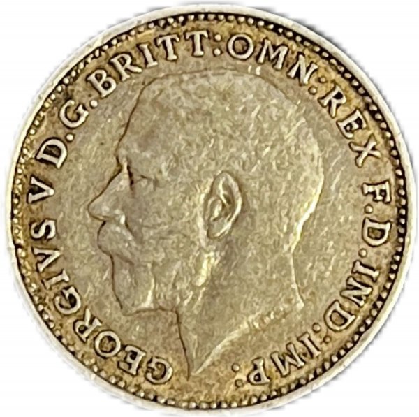 1920  BİRLEŞİK KRALLIK 3 PENCE GÜMÜŞ ÇÇT