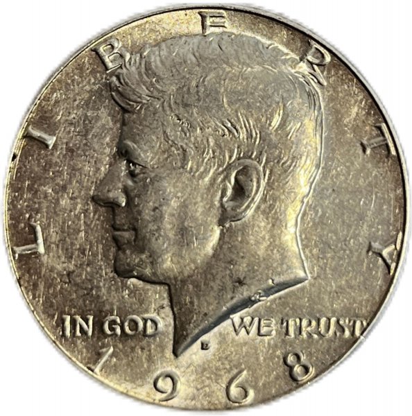 1968 ABD HALF DOLLAR GÜMÜŞ ÇA