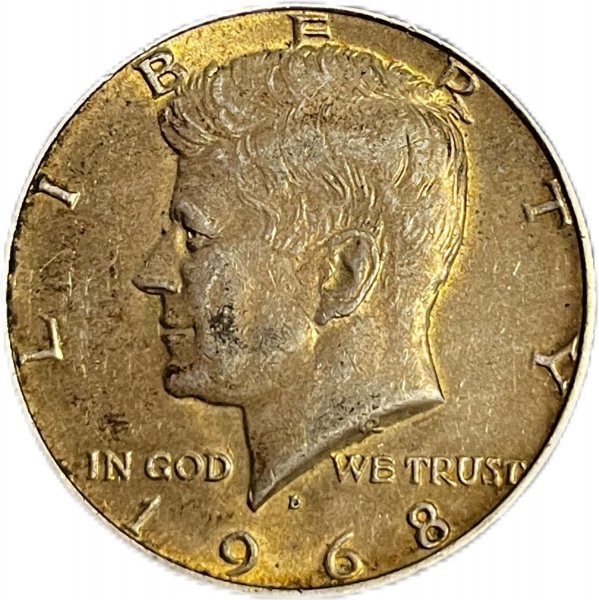 1968 ABD HALF DOLLAR GÜMÜŞ ÇA