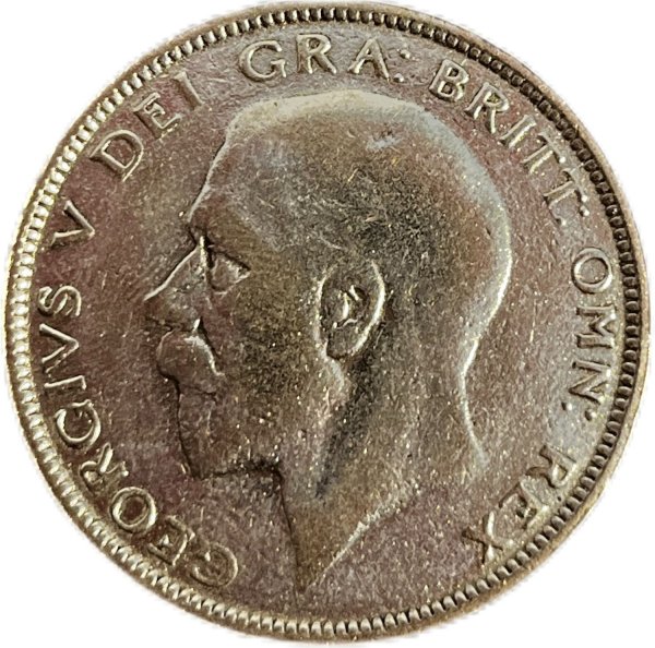 1929 İNGİLTERE HALF CROWN GÜMÜŞ ÇÇT+