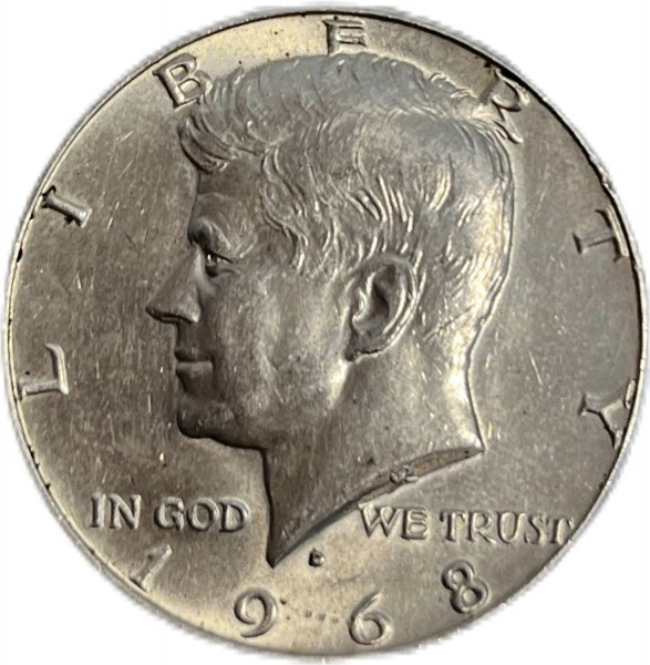 1966 ABD HALF DOLLAR GÜMÜŞ ÇİL 